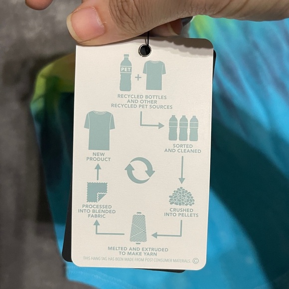 NWT Chaser Girl Kid Tank Top Tye Die Hippie Edgy Back Strap Colorful Lightweight - Picture 5 of 5